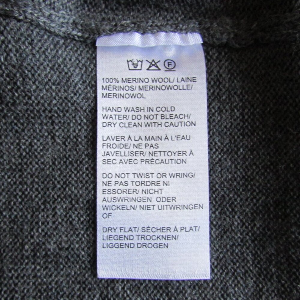 Black Brown 1826 Gray Crewneck Sweater - Picture 13 of 14